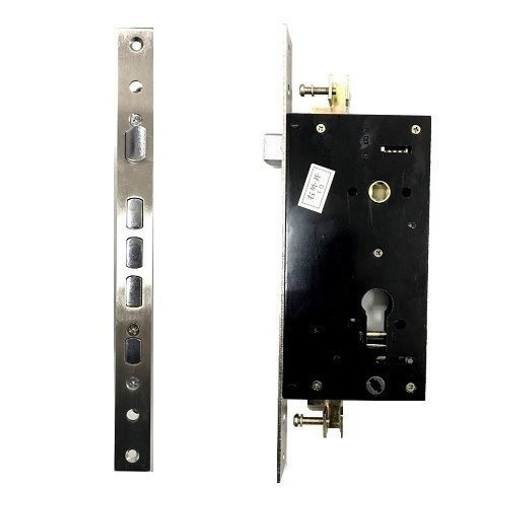 Корпус замка на китайскую дверь 2328 - 3Р BAODEAN (Эконом)