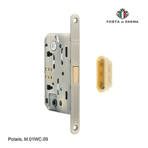 Замок врезной магнитный под фиксатор PORTA DI PARMA Polaris MAB мат. бронза