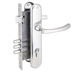 Замок врезной АЛЛЮР 0221 CP хром