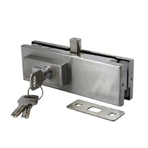 Замок угловой с круглым ригелем S-150R SS нержавейка