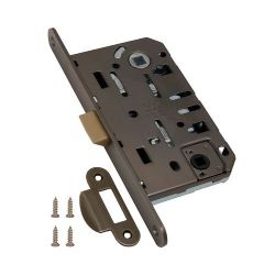 Замок межкомнатный AGB WC MEDIANA EV B01102.50.12.567 (антич.бронза) /25793/