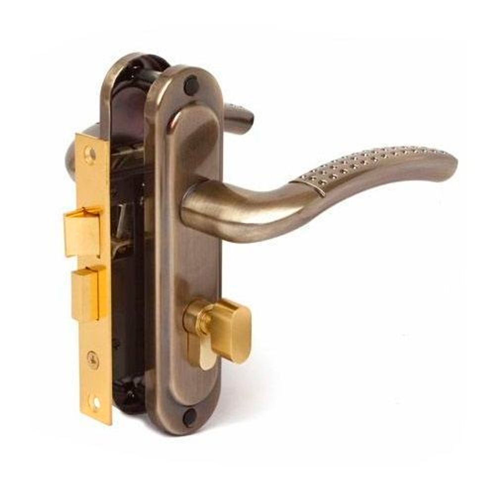 Замок врезной Locker 11526 AB-BK