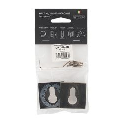 Накладки цилиндровые Code Deco Slim DP-C-30-AB бронза