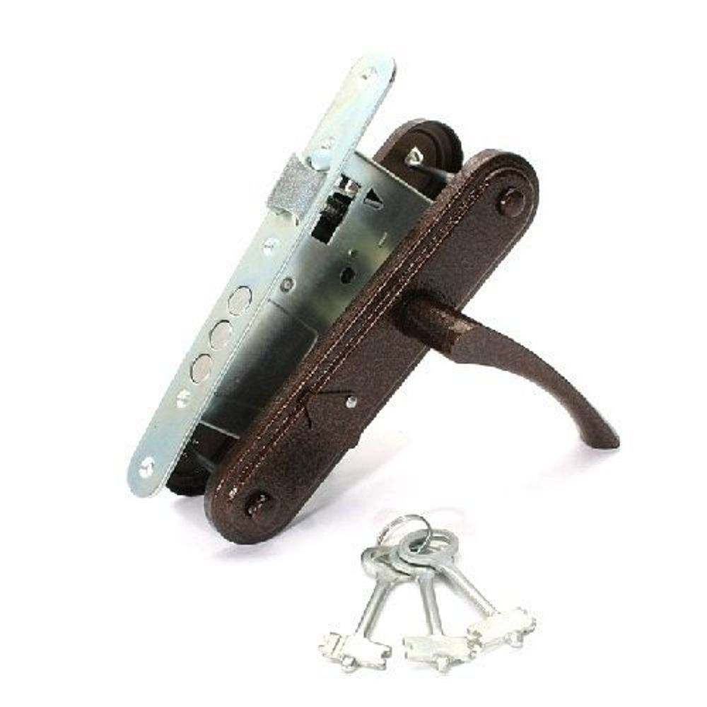 Замок врезной ЗЕНИТ ЗВ9-4.2 медь /34863/