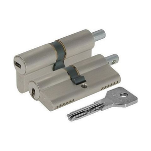 Цилиндровый механизм CISA под вертушку ASIX OE302-07.12 (60 мм/25+10+25), НИКЕЛЬ /20221/