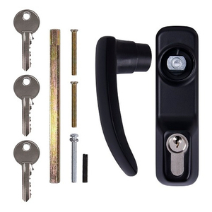 Ручка накладная FUARO AP.H-136 д/алюм.дверей с фиксацией ключом (для 1700В и 1700С) /46369/