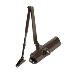 Доводчик дверной FUARO DC-205/TS-68 BR до 110кг (коричневый)