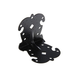 Уголок крепёжный фигурн. НОЭЗ УКФ 70-70-60-У черный матовый