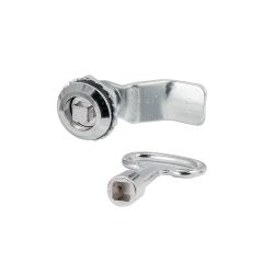 Замок щитовой 705-8 четырехугольный, ригель сильно изогнут