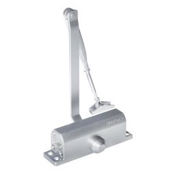 Доводчик DOORLOCK DL70 2/3/4 (до 90кг) серебро