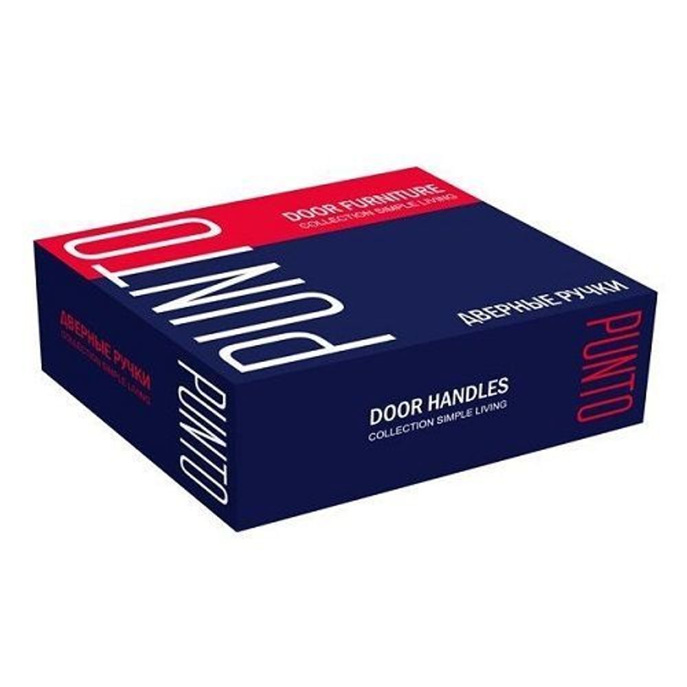 Ручка раздельная PUNTO PLUTON QR SN/CP-3 мат.никель/хром /37015/