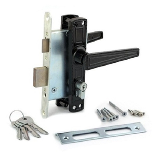 Замок врезной ЗЕНИТ ЗВ4-3.01 черный