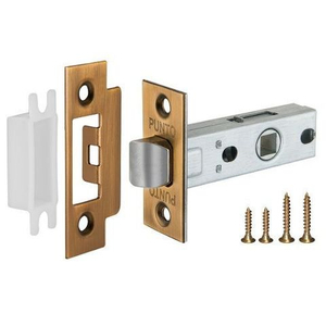 Защелка врезная PUNTO L45-8 CFB кофе глянец /36933/