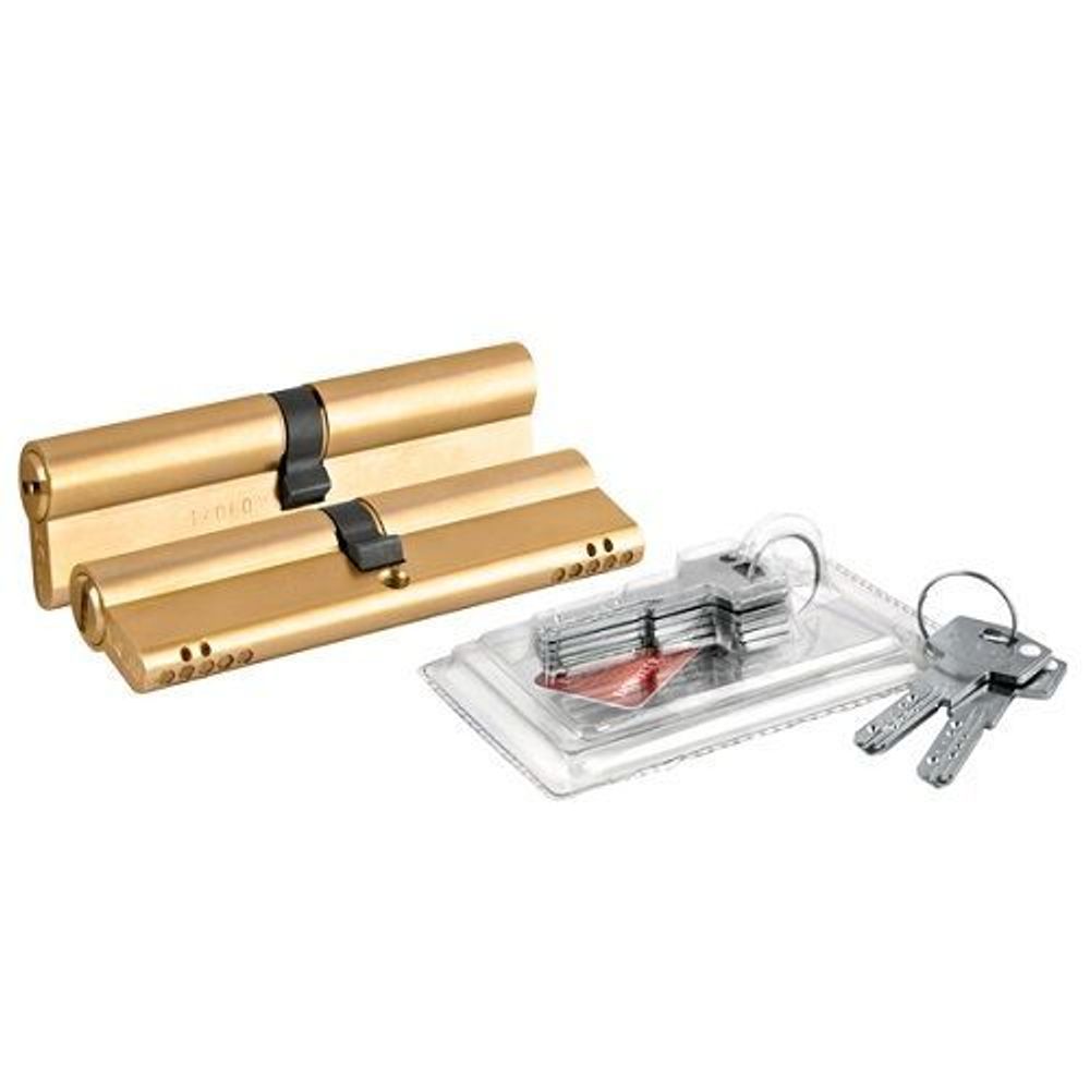 Цилиндровый механизм перекодируемый KALE KILIT 164 OBS BNE-Z/80 (35+10+35) латунь