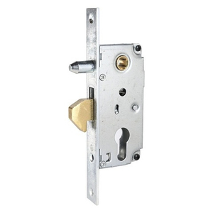 Замок врезной для откатных ворот БУЛАТ ЗВ4-1К.30.72.22.04 хром 30мм м/о 72мм