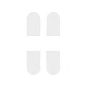 Комплект накладок для скрытой петли AGB ECLIPSE E30200.12.91 3.0 белый (4шт.)