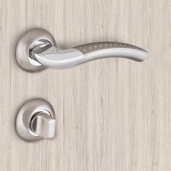 Ручка раздельная FUARO INTRO RM SN/CP-3 мат.никель/хром /23637/