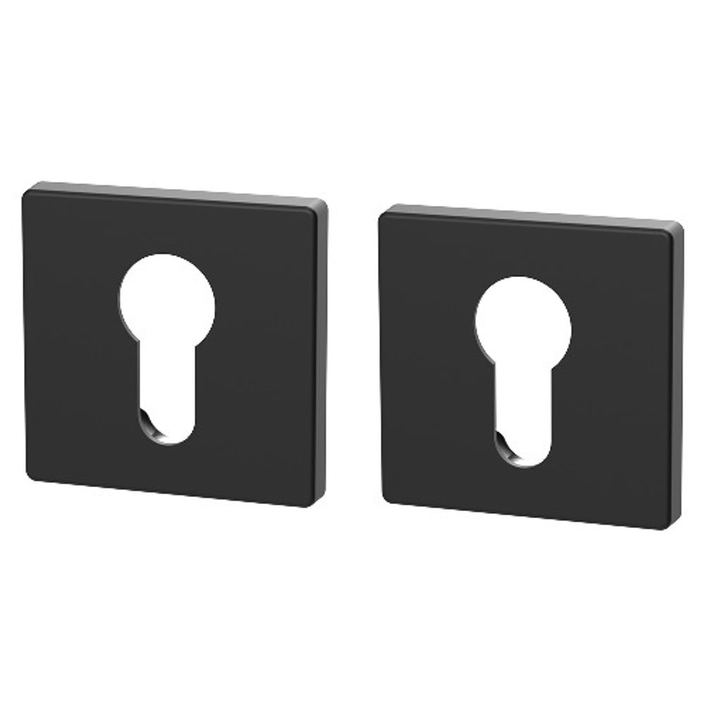 Накладка под цилиндр FUARO ET SL BL-24 черный /44315/