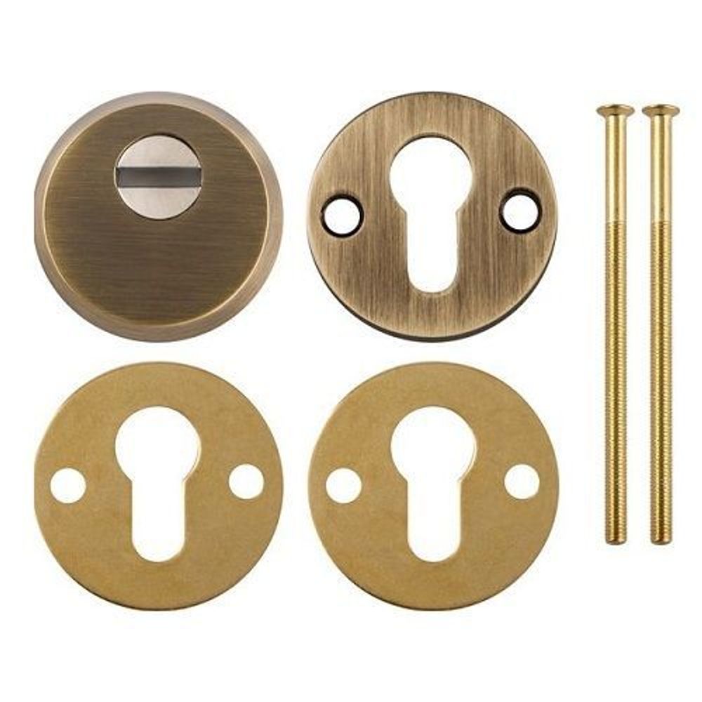 Броненакладка PUNTO Z5513 AB (тех упаковка), винт M5x90 бронза /33979/