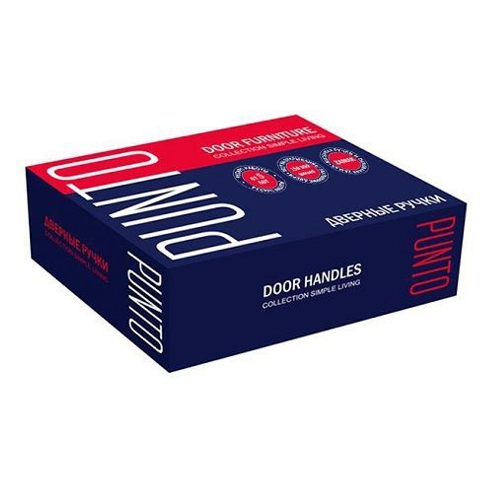 Ручка раздельная PUNTO INTEGRA ZQ SN/CP-3 мат.никель/хром /41047/