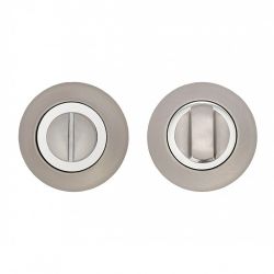 Ручка поворотная VETTORE BK 0705 SN/CP мат.никель/хром