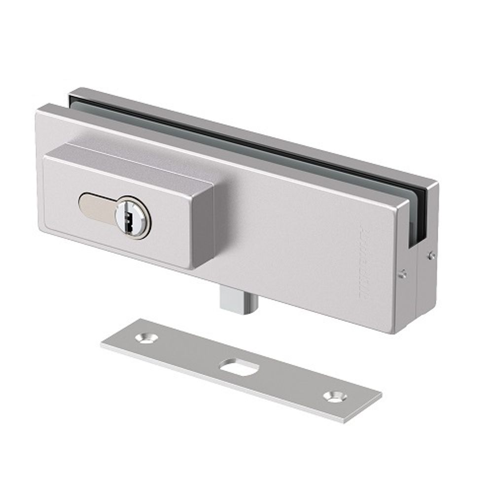 Замок для стеклянной двери ARMADILLO RANGE L10 SS нерж.сталь /57907/