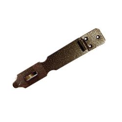 Накладка амбарная Кунгур НДА L-180 мм пол. медь