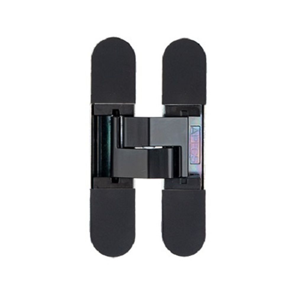 Петля скрытой установки APECS 115*23-3D-Z-BLM (R11,5) (Eclipse 3.0) черный матовый (1 шт)