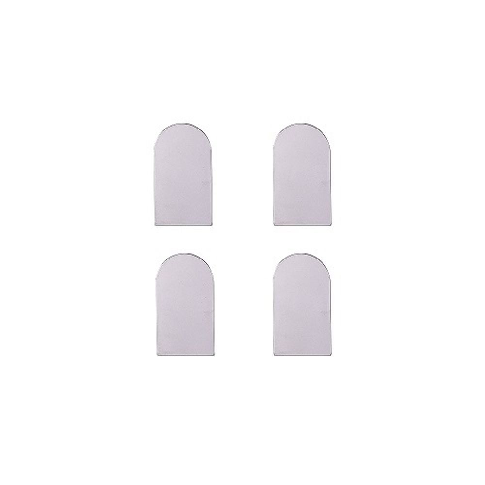 Комплект накладок для скрытой петли AGB ECLIPSE 3.0 мат.хром