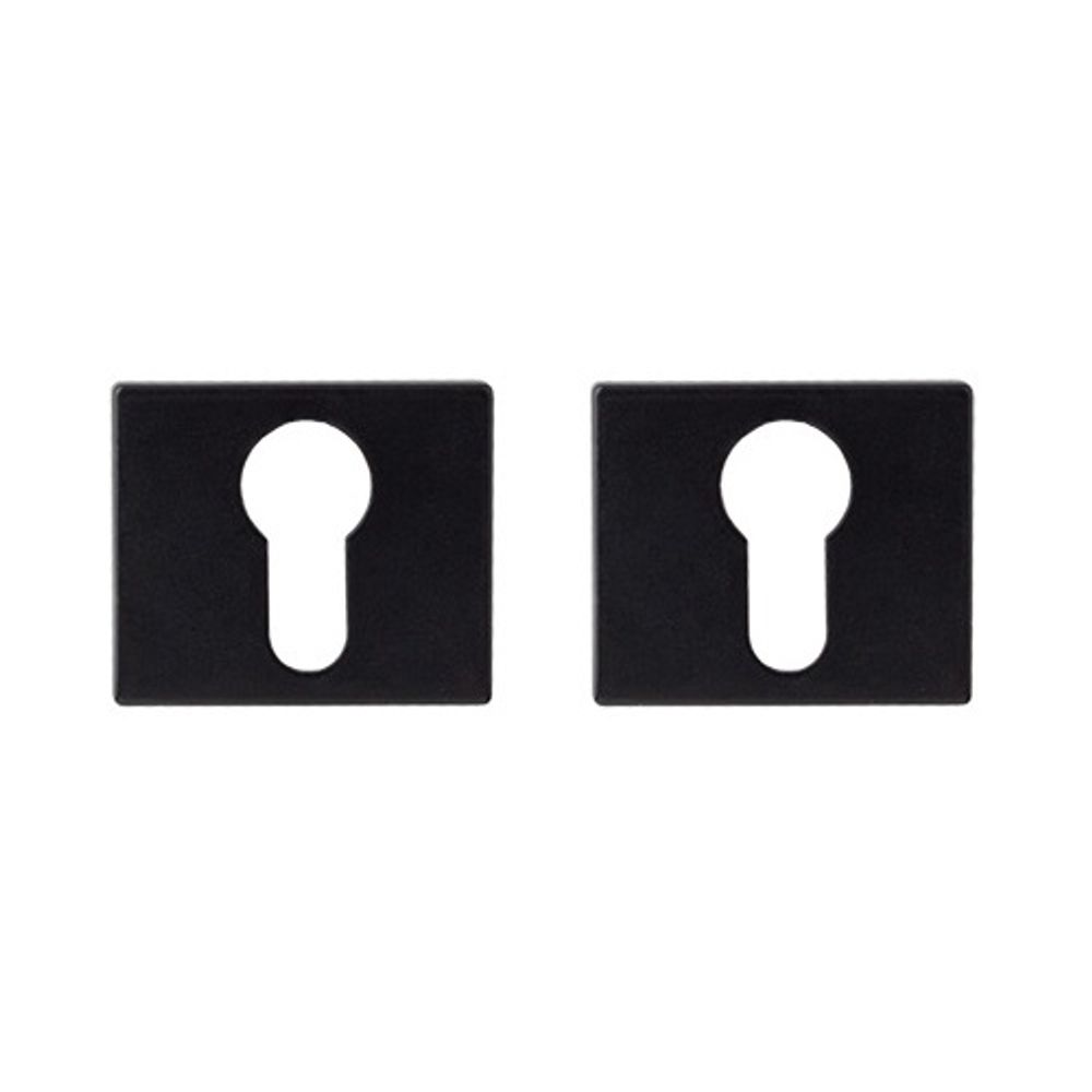 Накладки цилиндровые Code Deco Fusion DP-C-100 BLM черный матовый