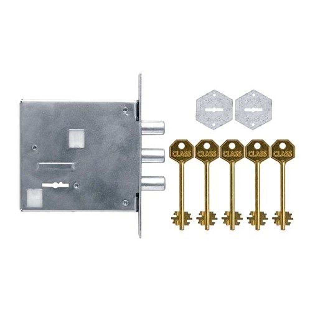 Замок врезной CLASS VE-001-5 (аналог Эльбор 1.04.02)
