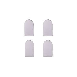 Комплект накладок для скрытой петли AGB ECLIPSE 3.0 мат.хром