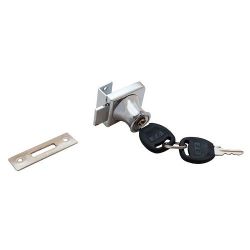 Мебельный замок № 804 для стекла 1-ый