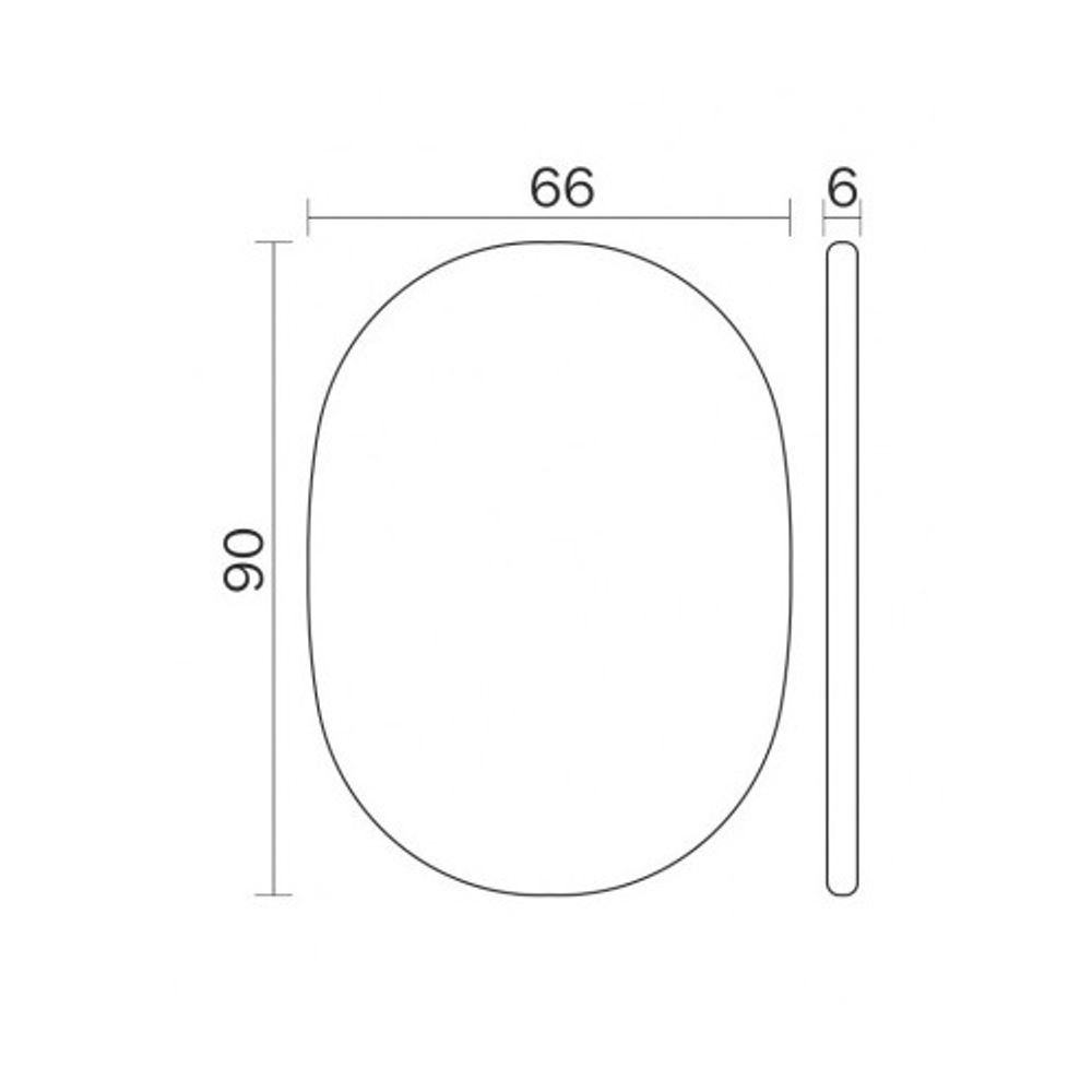 Накладка под цилиндр БОРДЕР Н17-024.У2 нержавейка