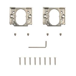 Накладки цилиндровые Code Deco Fusion DP-C-100 BLM черный матовый