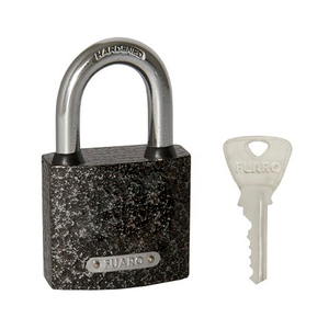 Замок навесной FUARO PL-01-38 англ. 3 кл.  /42263/