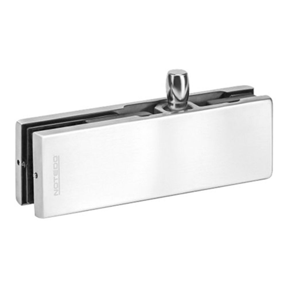 Фитинг фрамуги верхний NOTEDO FS-F30 SSS (AISI 304) для стеклянных дверей толщиной 10-12 мм