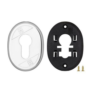 Накладка на цилиндр овальная MOTTURA 95.397 (хром), 1 шт /2051/