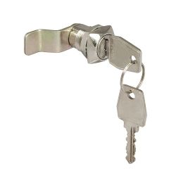 Замок почтовый EUROLOCK 20мм 90гр. ригель изогнут на 10мм 2кл.