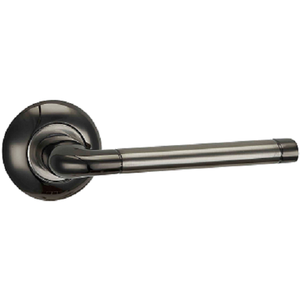 Ручка дверная PUERTO AL 503-08 BN/SN (черный никель/никель)