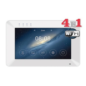 Монитор видеодомофона TANTOS Rocky HD (белый) WI-FI, AHD/TVI/CVI экран 7"
