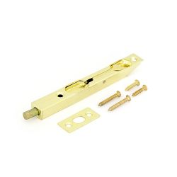 Шпингалет торцевой PALLADIUM 5-1/2" PB золото