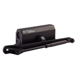 Доводчик дверной морозостойкий НОРА-М №4s до 120кг черный