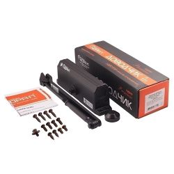 Доводчик дверной морозостойкий НОРА-М №4s до 120кг черный