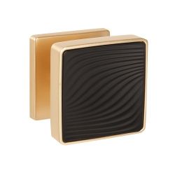 Ручка раздельная PUNTO GIPNOZ EST.Q52 SSG/BL сатин.золото/черный /61103/