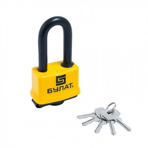 Замок навесной БУЛАТ ВС 0350-01 всепогодный 5кл. d11mm