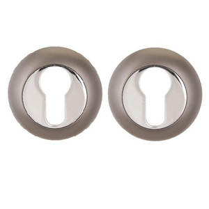 Накладка цилиндровая АЛЛЮР АРТ ET-R1 MBN графит