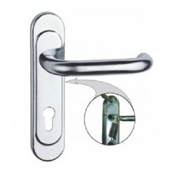 Ручка на планке КРИТ-М Р-85-5858-У- Хш хром автомат