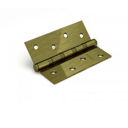Петля дверная универсальная FUARO 4BB 100x75x2,5 WAB мат.бронза /29211/