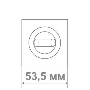 Накладка МЕДИО L09 BAT PS/CP сатин/хром